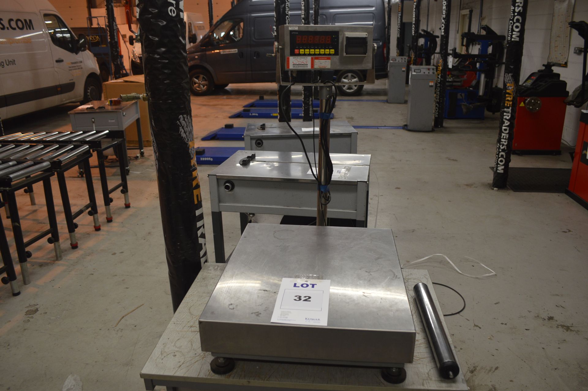 Make Unknown 300kg Electronic Scales Model LP7510A with Built in Printer (Located In Minworth,