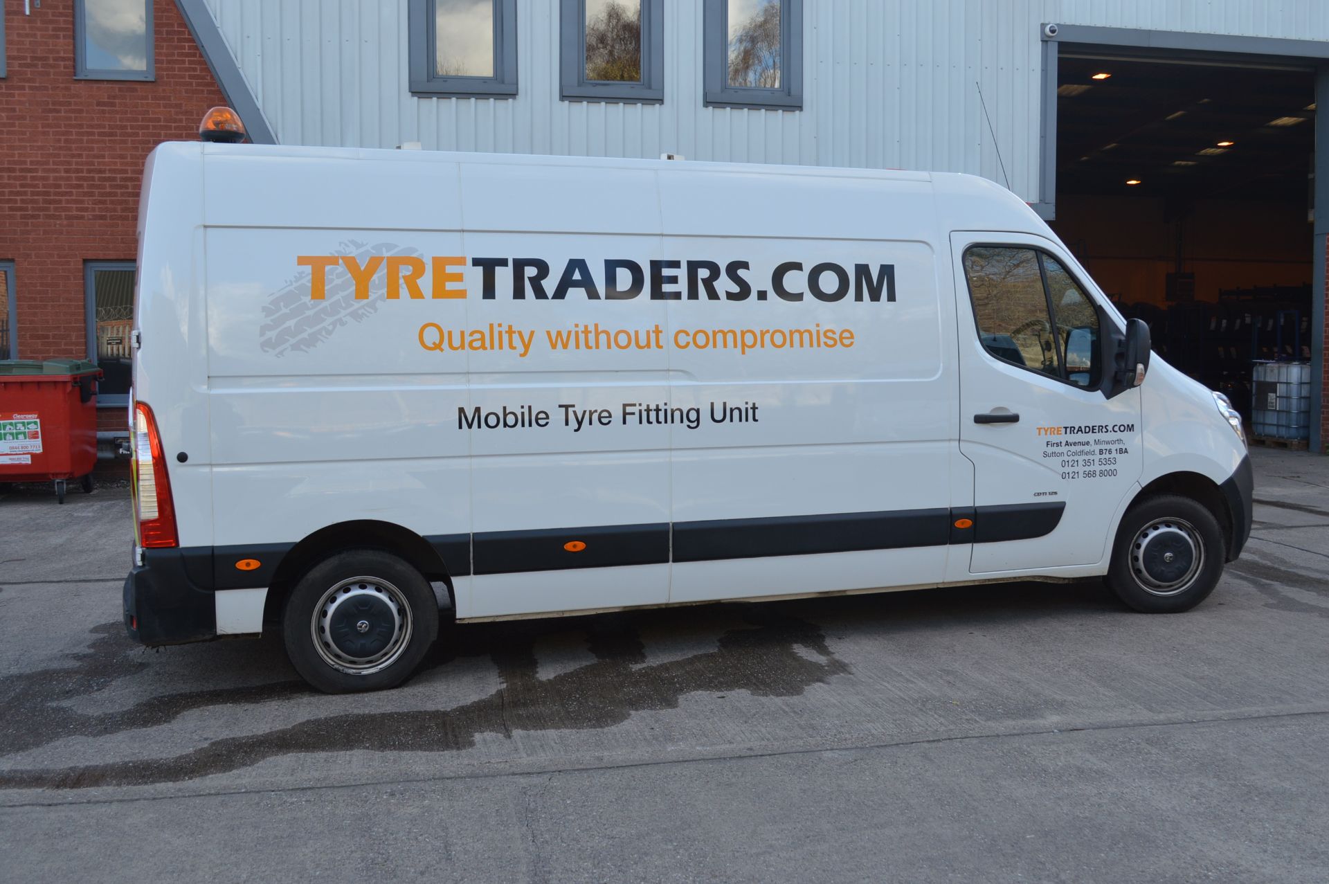 Vauxhall Movano F3500 L3 H2 CDTI 125 Mobile Tyre Service Van With Tom Tom Navigation & Tracker - Image 11 of 39