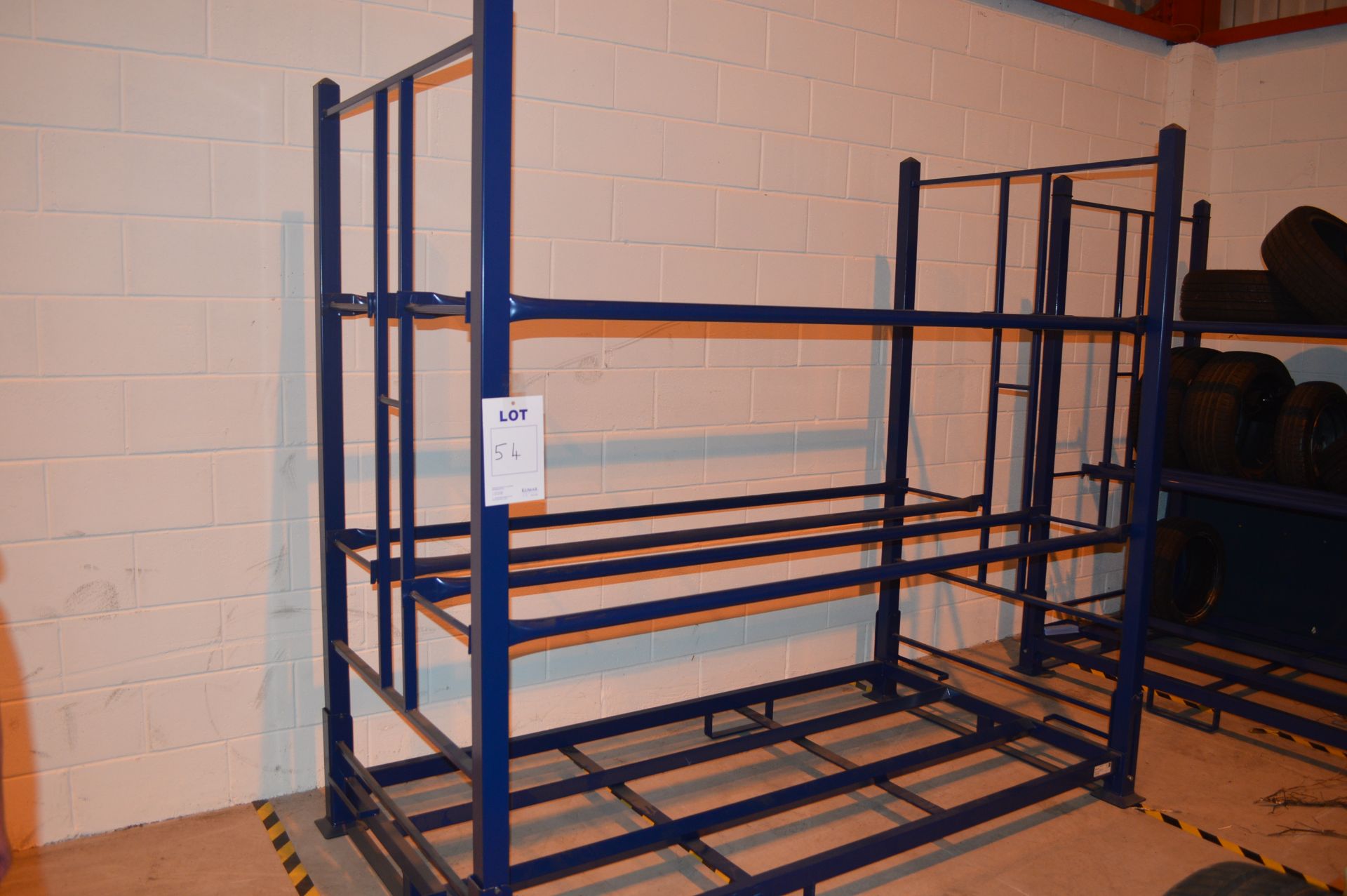 10: Arcom ARO5 Folding Tyre Storage Racks Capacity 1Tonne (Located In Minworth, Birmingham B76.