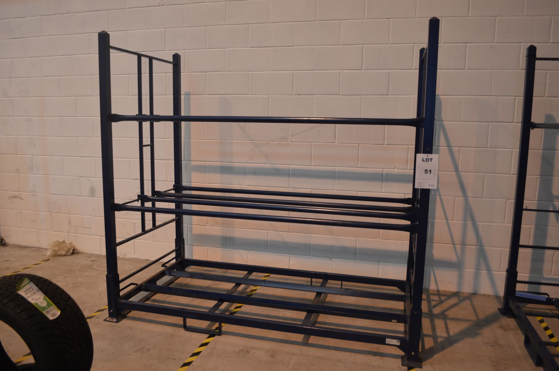 10: Arcom ARO5 Folding Tyre Storage Racks Capacity 1Tonne (Located In Minworth, Birmingham B76.