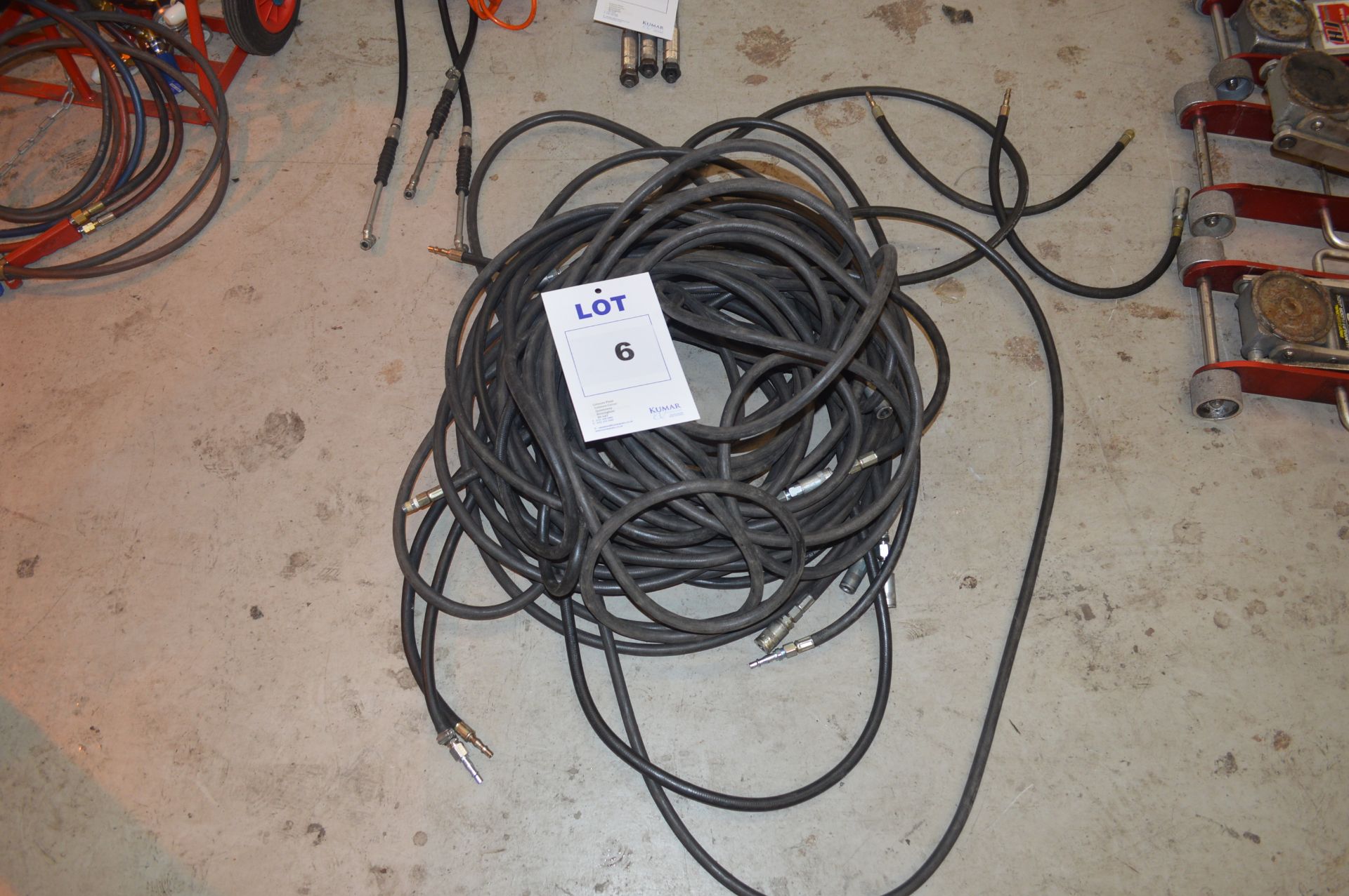 Quantity Of Pneumatic Air Hoses (Located In Minworth, Birmingham B76. Collection on 28th April