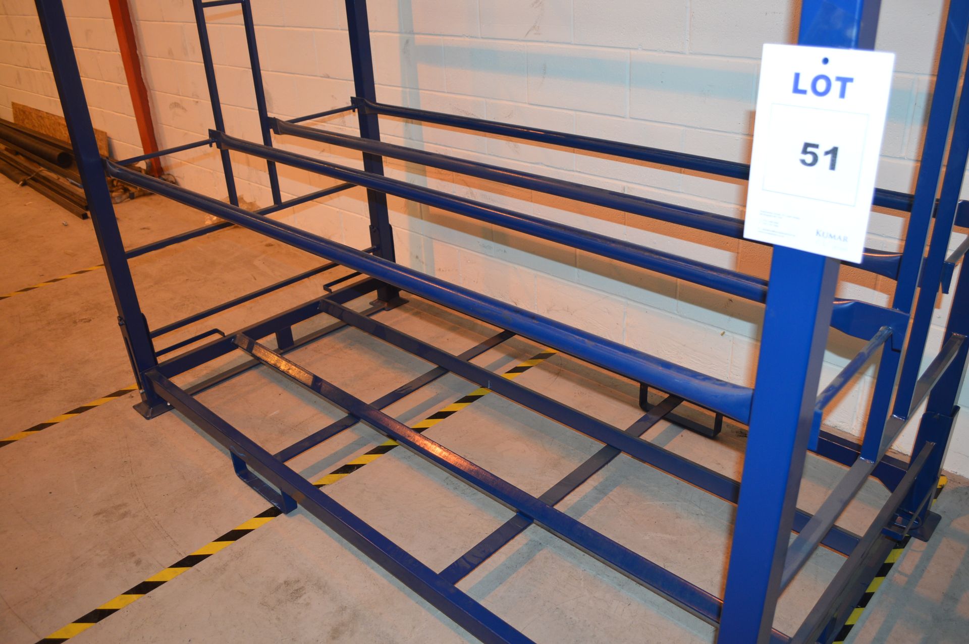 10: Arcom ARO5 Folding Tyre Storage Racks Capacity 1Tonne (Located In Minworth, Birmingham B76. - Image 4 of 10