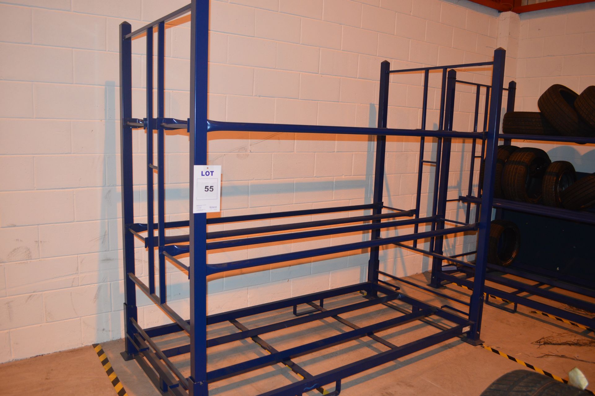 10: Arcom ARO5 Folding Tyre Storage Racks Capacity 1Tonne (Located In Minworth, Birmingham B76.