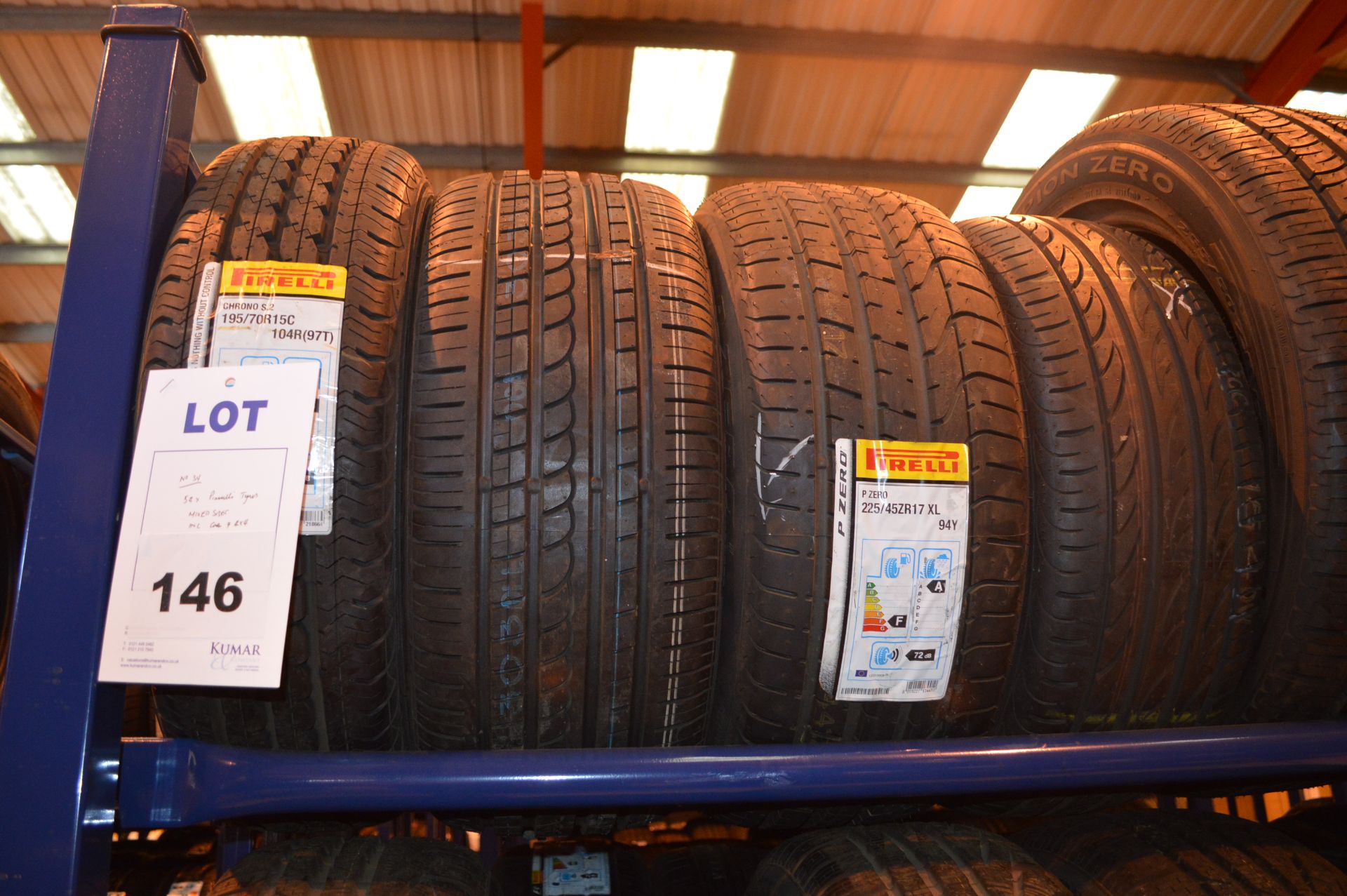 54: Pirelli Tyres Car & 4X4 - Many Large Sizes to include 18,19,21" Please see further Pictures ( - Image 2 of 55
