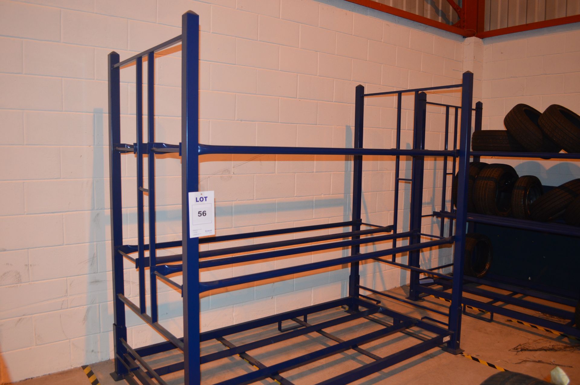 10: Arcom ARO5 Folding Tyre Storage Racks Capacity 1Tonne (Located In Minworth, Birmingham B76.