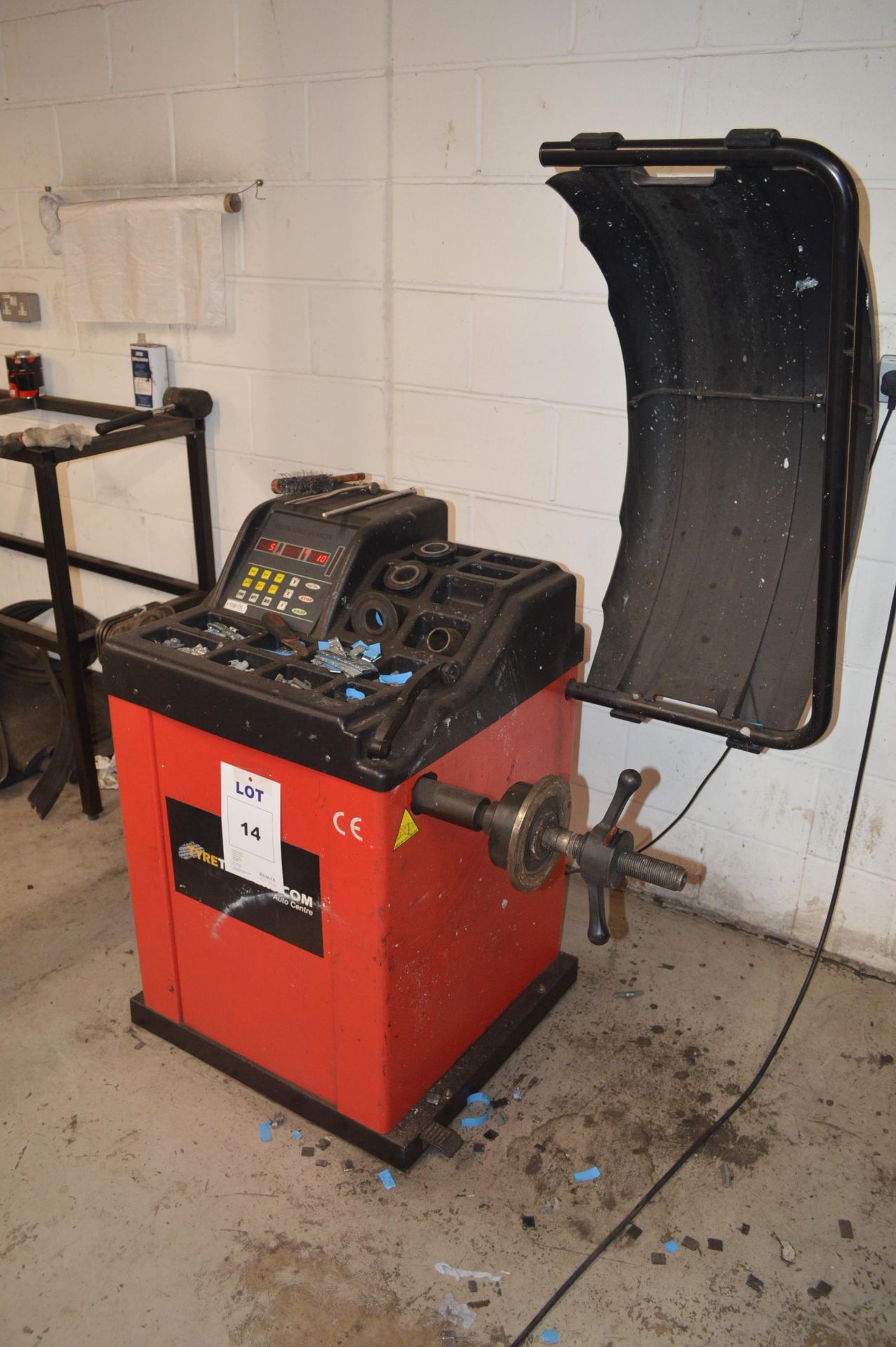 Super Spin Digital Automatic Motorised Wheel Balancer, Single Phase 230V (Located In Minworth, - Image 7 of 7