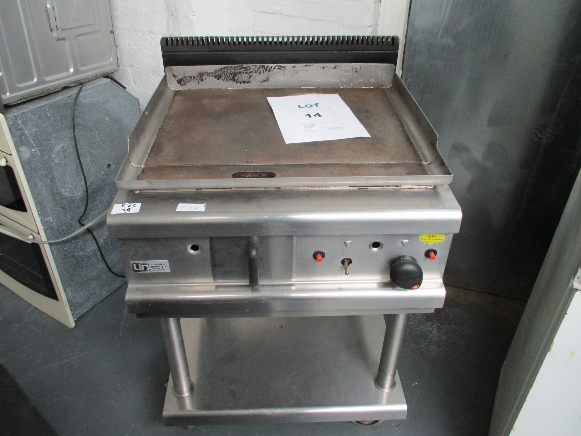 LINCAT FREE STAND GAS GRIDDLE - Image 2 of 2