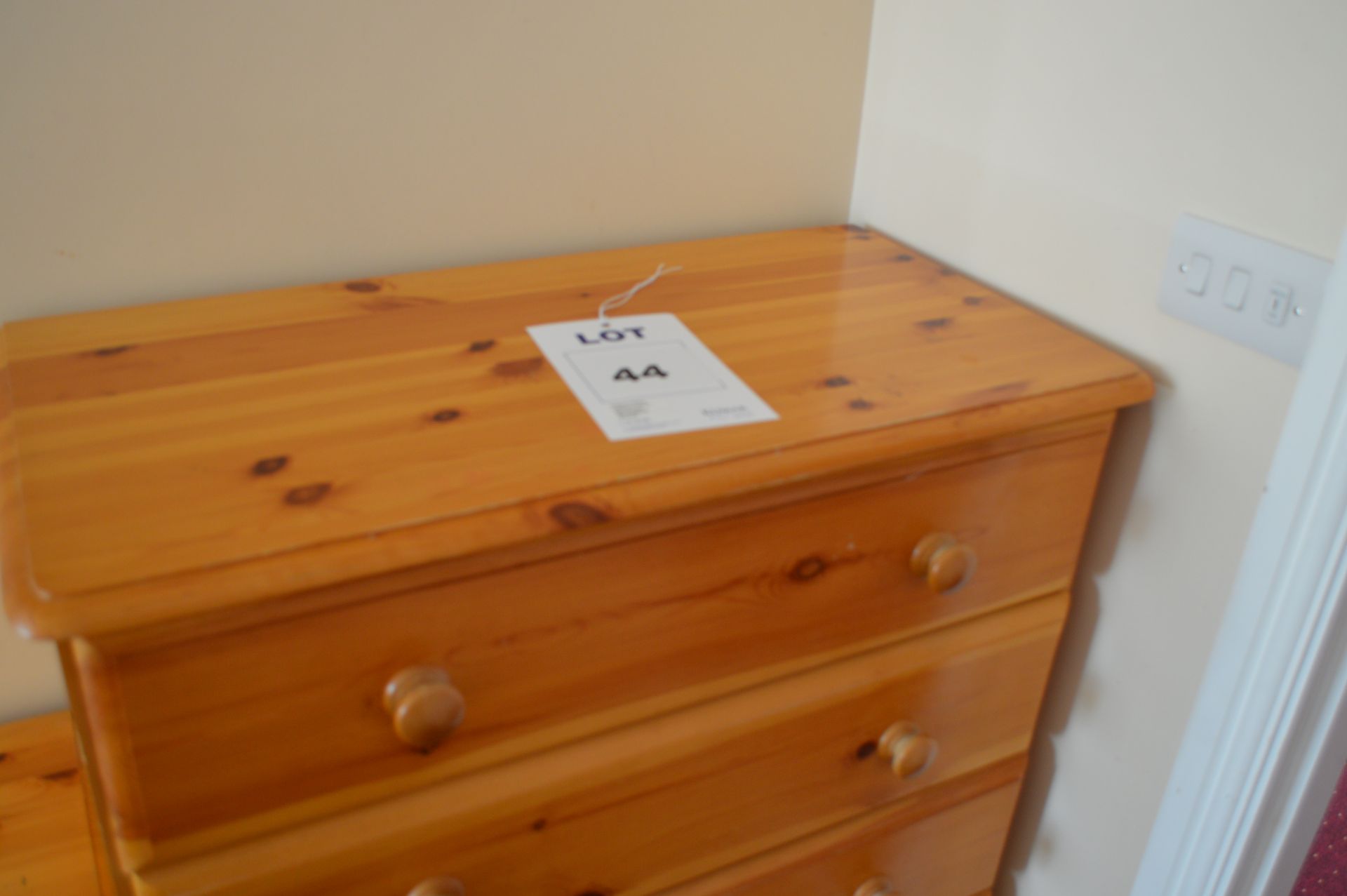 Pine 5 Drawer Chest of Drawers