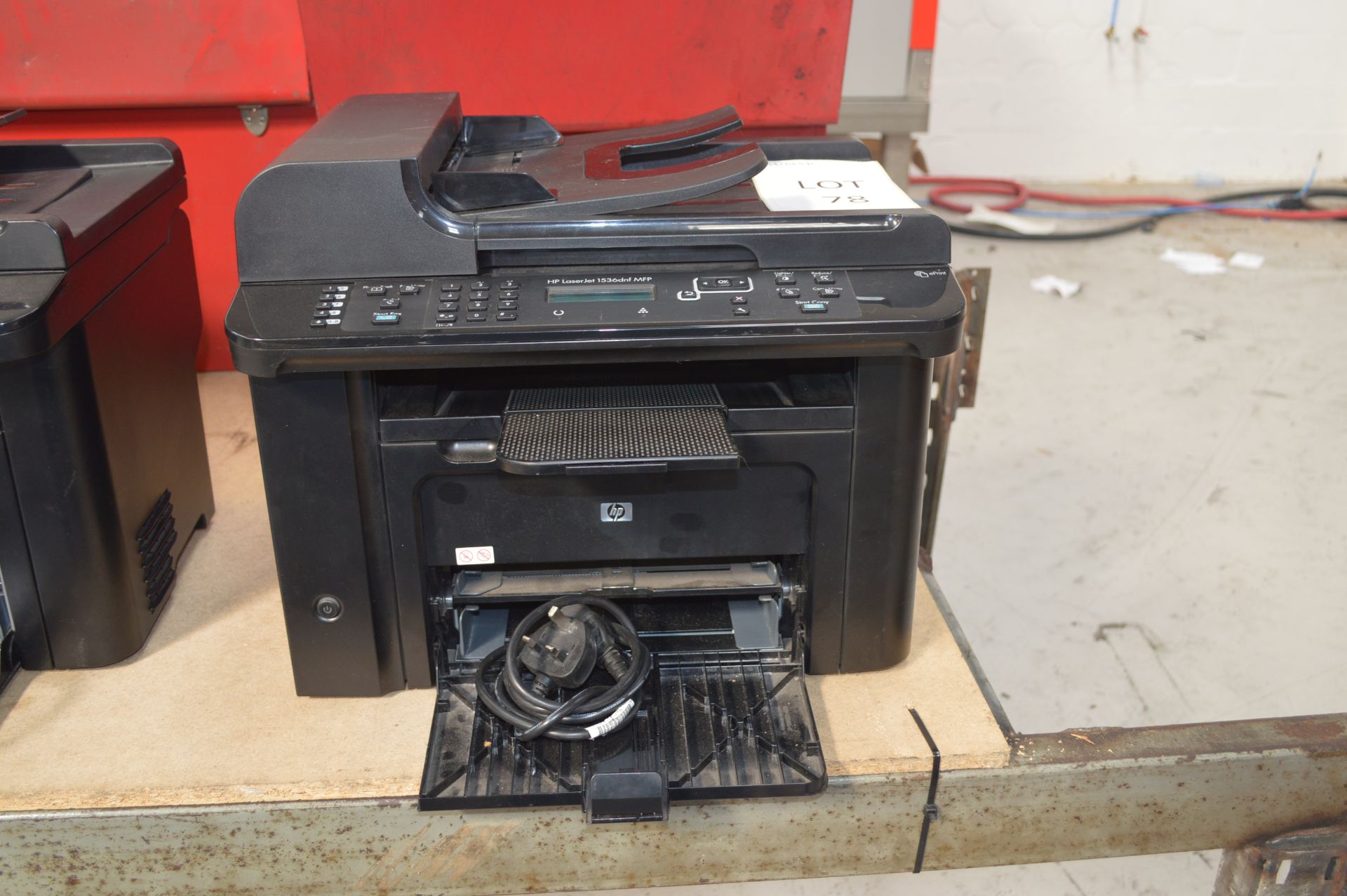 HP Laserjet 1536 dnf MFP Printer Serial No: CNC9D IHBMT (01/2012) (Please Note: Items Located in