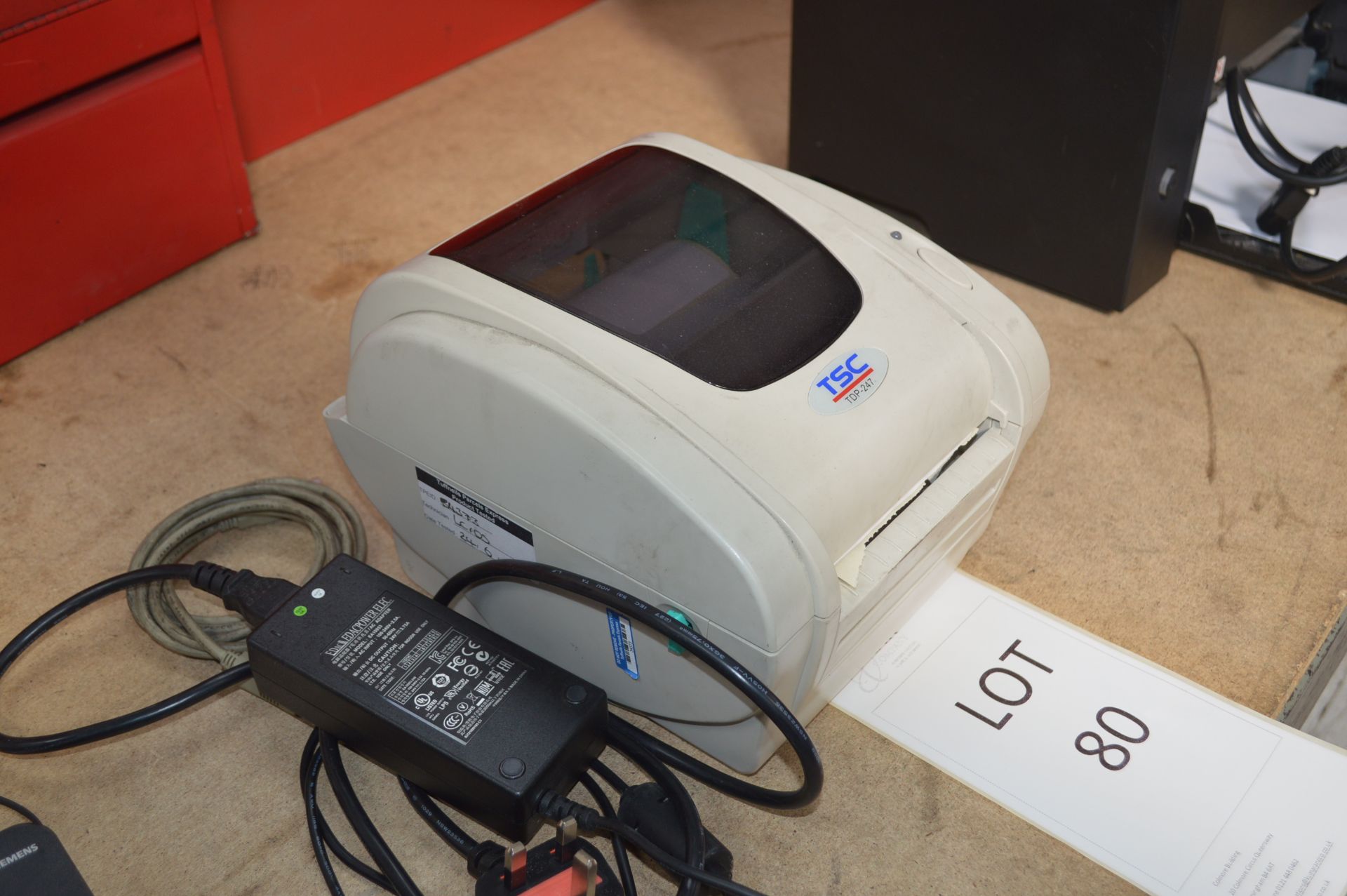 TSC Label Printer TDP-247 2 Gigaset Phones Complete With Chargers Q Connect Cross Cut 10 Shedder ( - Image 4 of 7