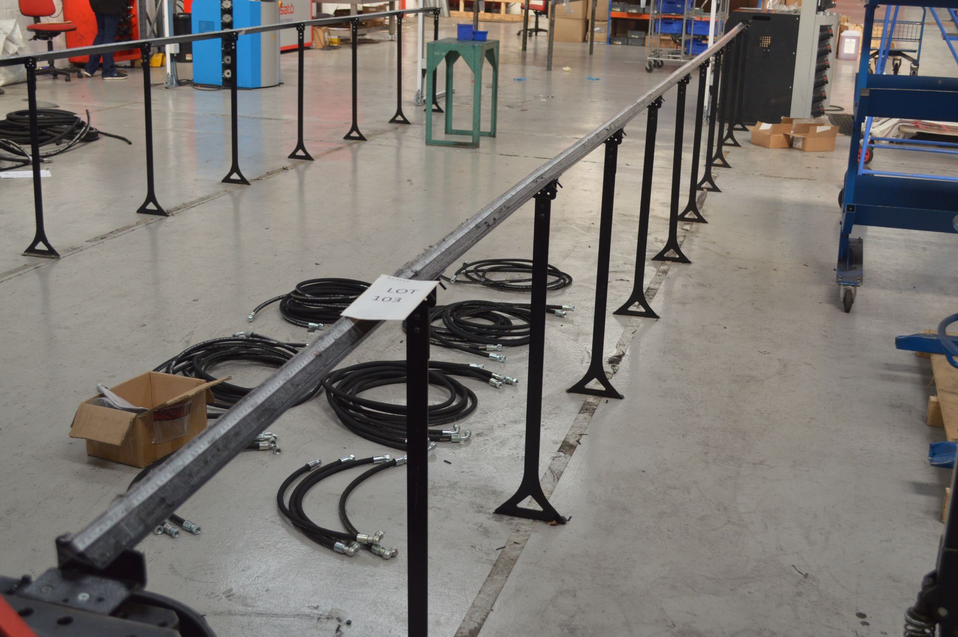 Make Unknown 10.5 Metre Hose Laying out Stands (Please Note: Items Located in Oldbury, Collection on
