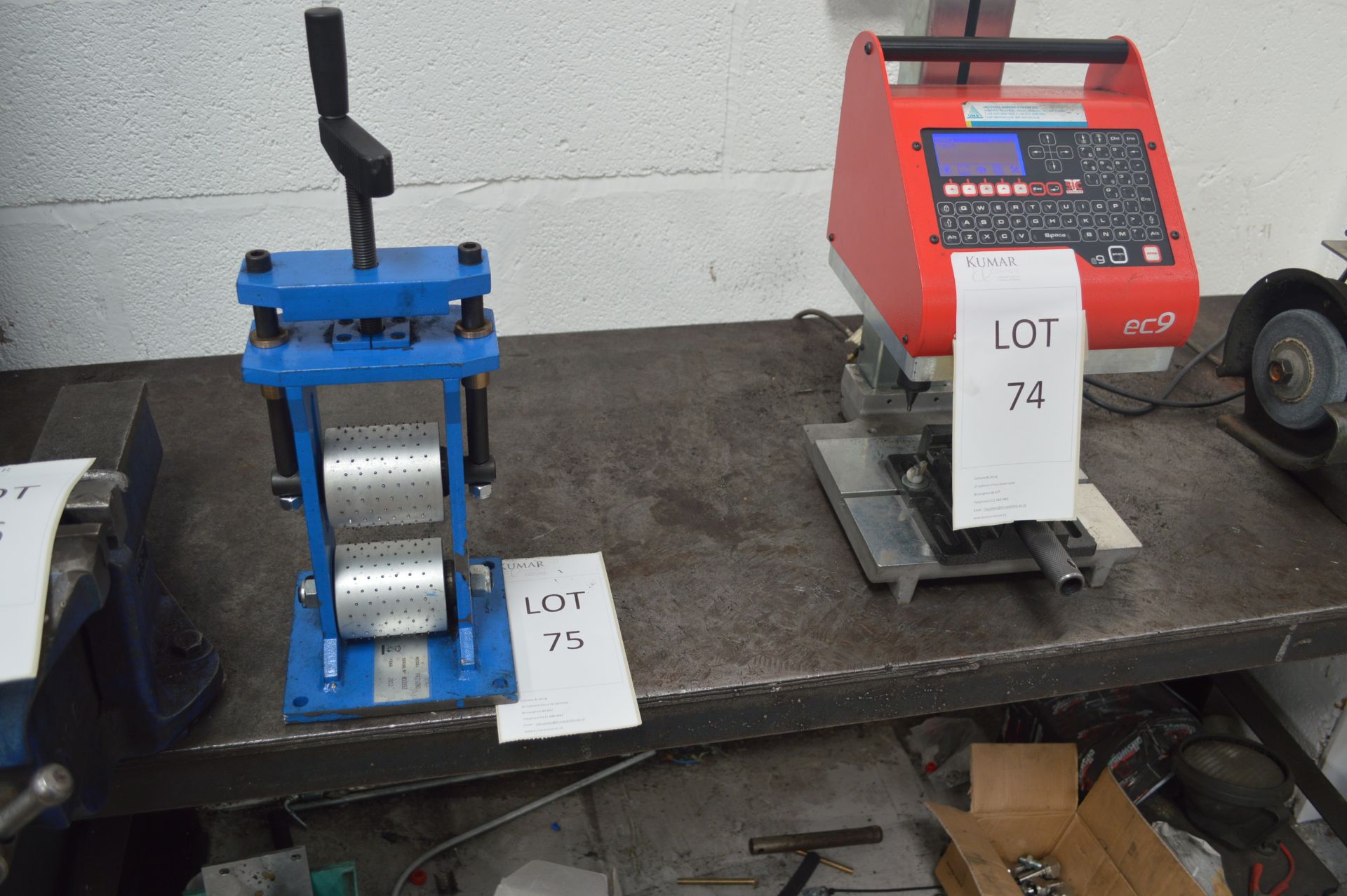 PRT 1080 Pin Pricking Machine Serial No:000053 (2013) (Please Note: Items Located in Oldbury,