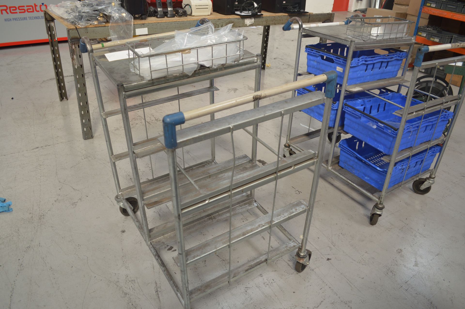 2: Make Unknown Picking Trolley(to include 1 Spares or Repair)(Please Note: Items Located in