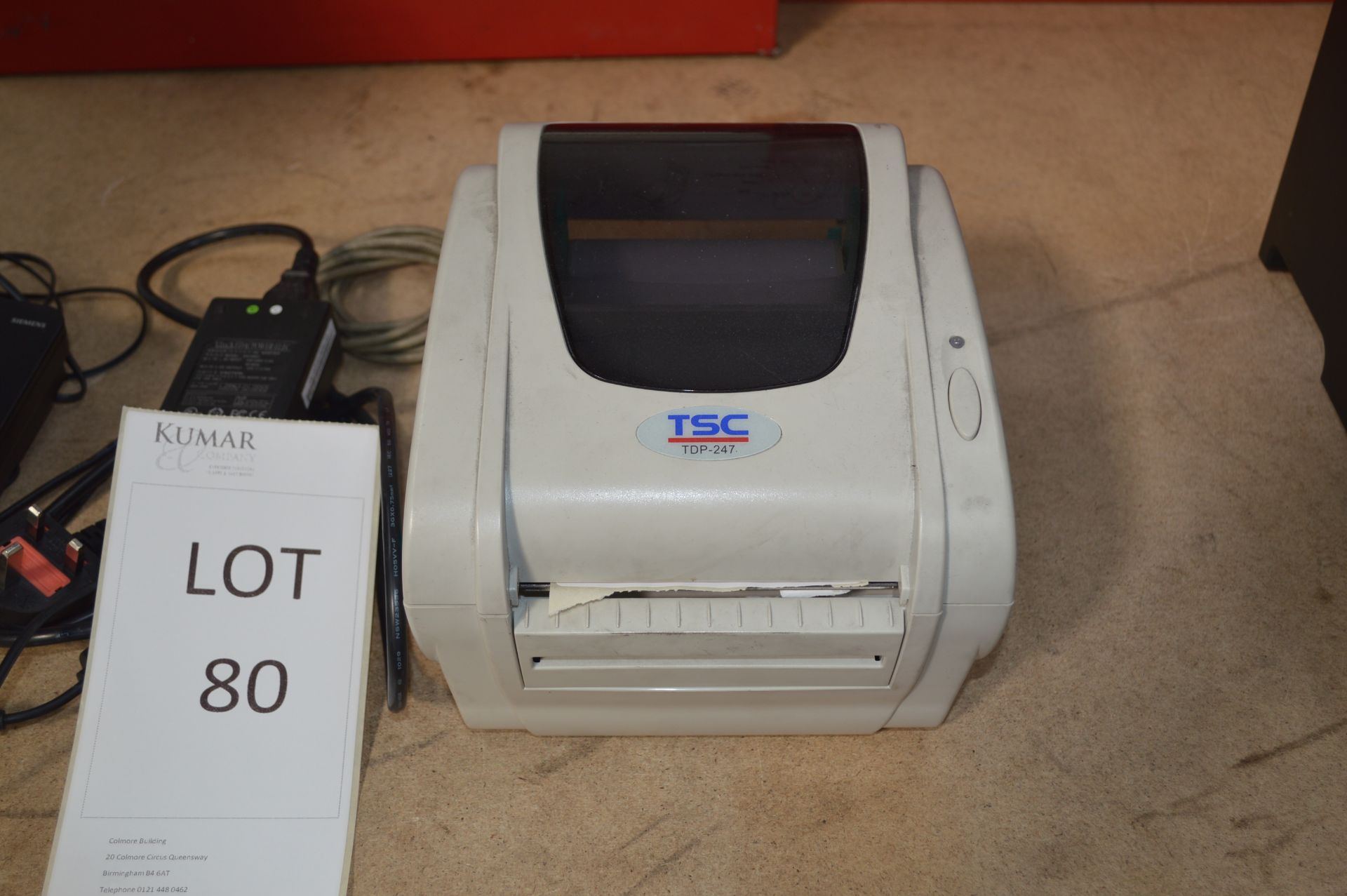 TSC Label Printer TDP-247 2 Gigaset Phones Complete With Chargers Q Connect Cross Cut 10 Shedder ( - Image 2 of 7