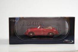 Modellauto Porsche 356 Cabriolet 1950 Hersteller Signature Models - Premier Miniture. Modell-Nr.