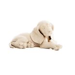 Cocker-Spaniel-Welpe, Allach 1936-45 Unbemalt. Figur des liegenden Welpen. Manufakturmarke. H.: 10