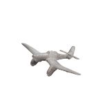 Stuka-Modell Dur-Aluminium. Br.: 23 cm.