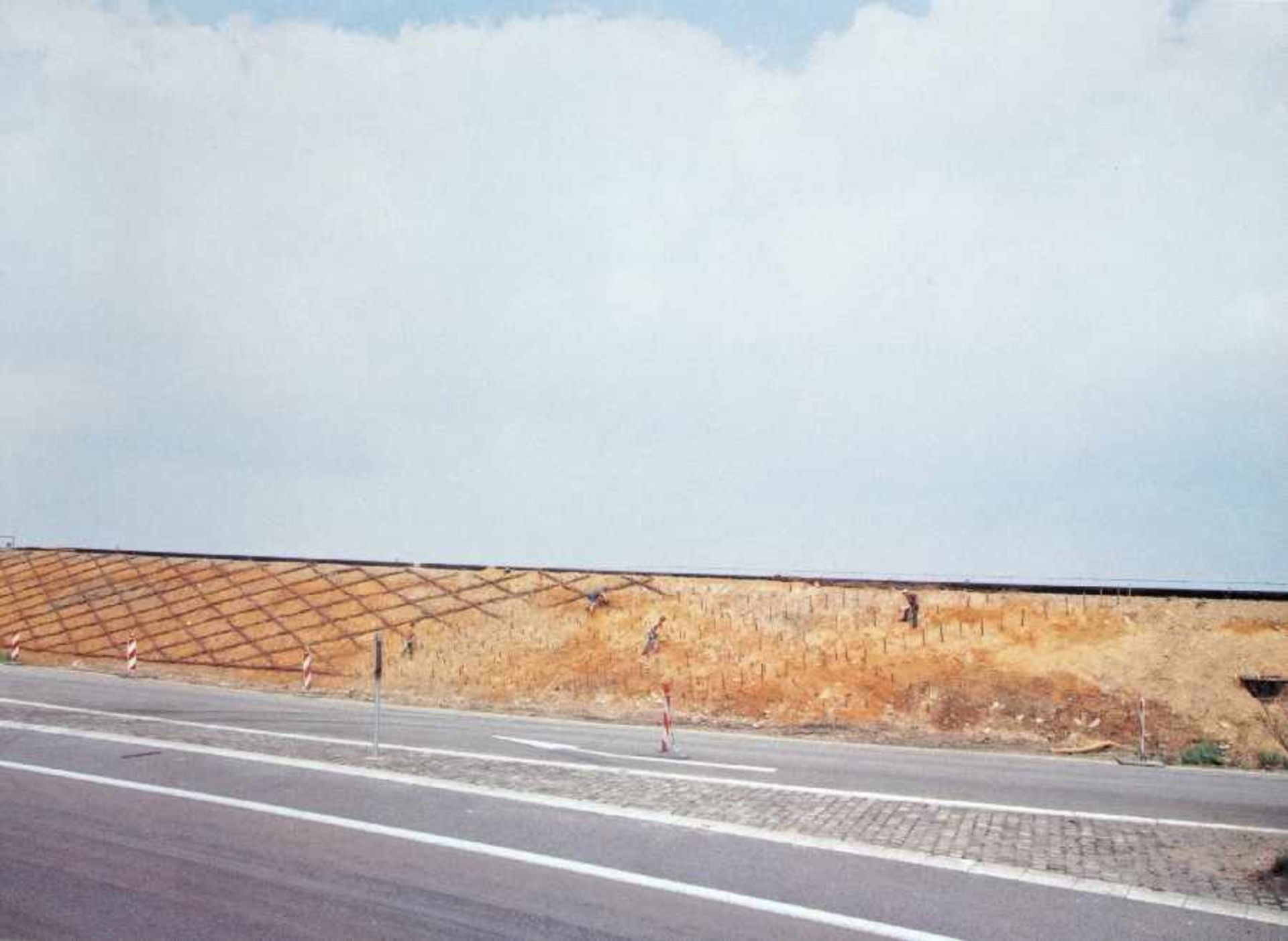 Andreas Gursky u. a. Landschaften (Mappe Kunstring Folkwang Essen) 6 Offsetlithografien auf Papier
