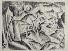 Josef Eberz 1880 Limburg - 1942 Expressionistische Szenen 3 Radierungen, jeweils signiert, 1