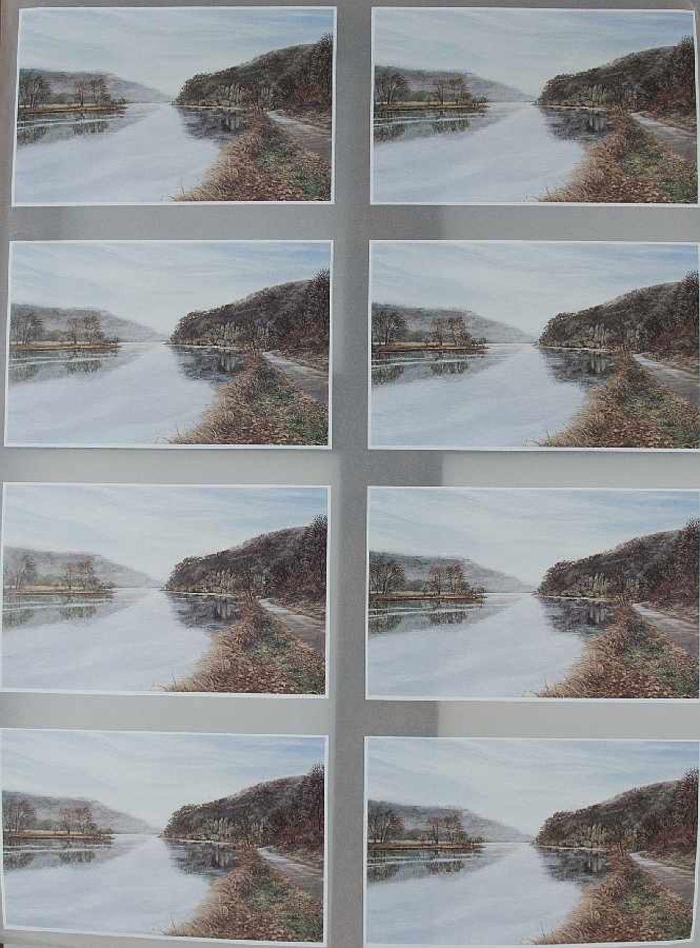 Andreas Gursky u. a. Landschaften (Mappe Kunstring Folkwang Essen) 6 Offsetlithografien auf Papier - Bild 7 aus 7