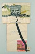 Theo Lambertin 1949 Motherwellbläsch Collage und Mischtechnik auf Papier; H 50,5 cm, B 29 cm;