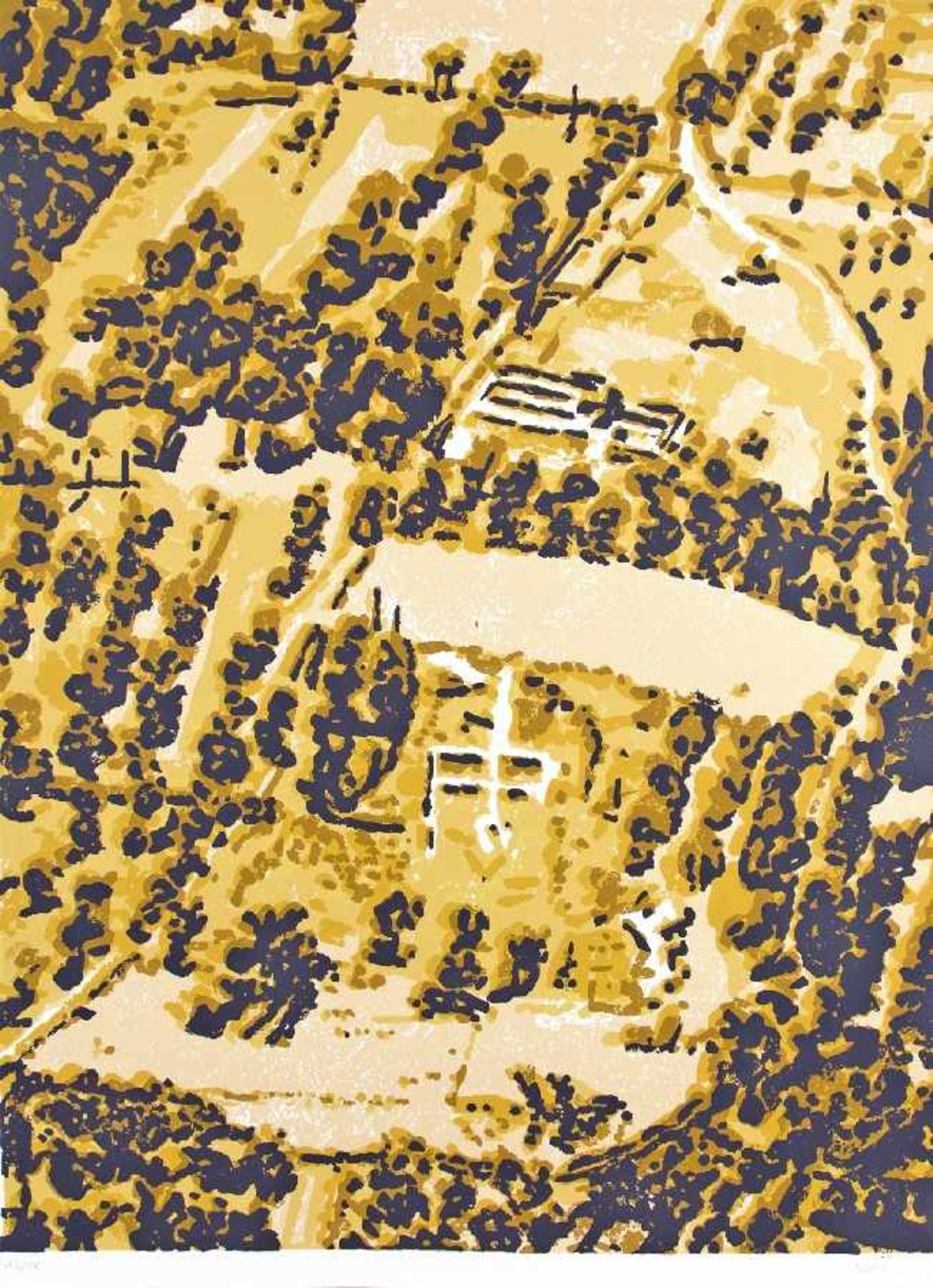 Andreas Gursky u. a. Landschaften (Mappe Kunstring Folkwang Essen) 6 Offsetlithografien auf Papier - Bild 6 aus 7