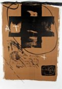 Antoni Tapies 1923 Barcelona - 2012 Gilt als der wichtigste spanische Maler und Grafiker des