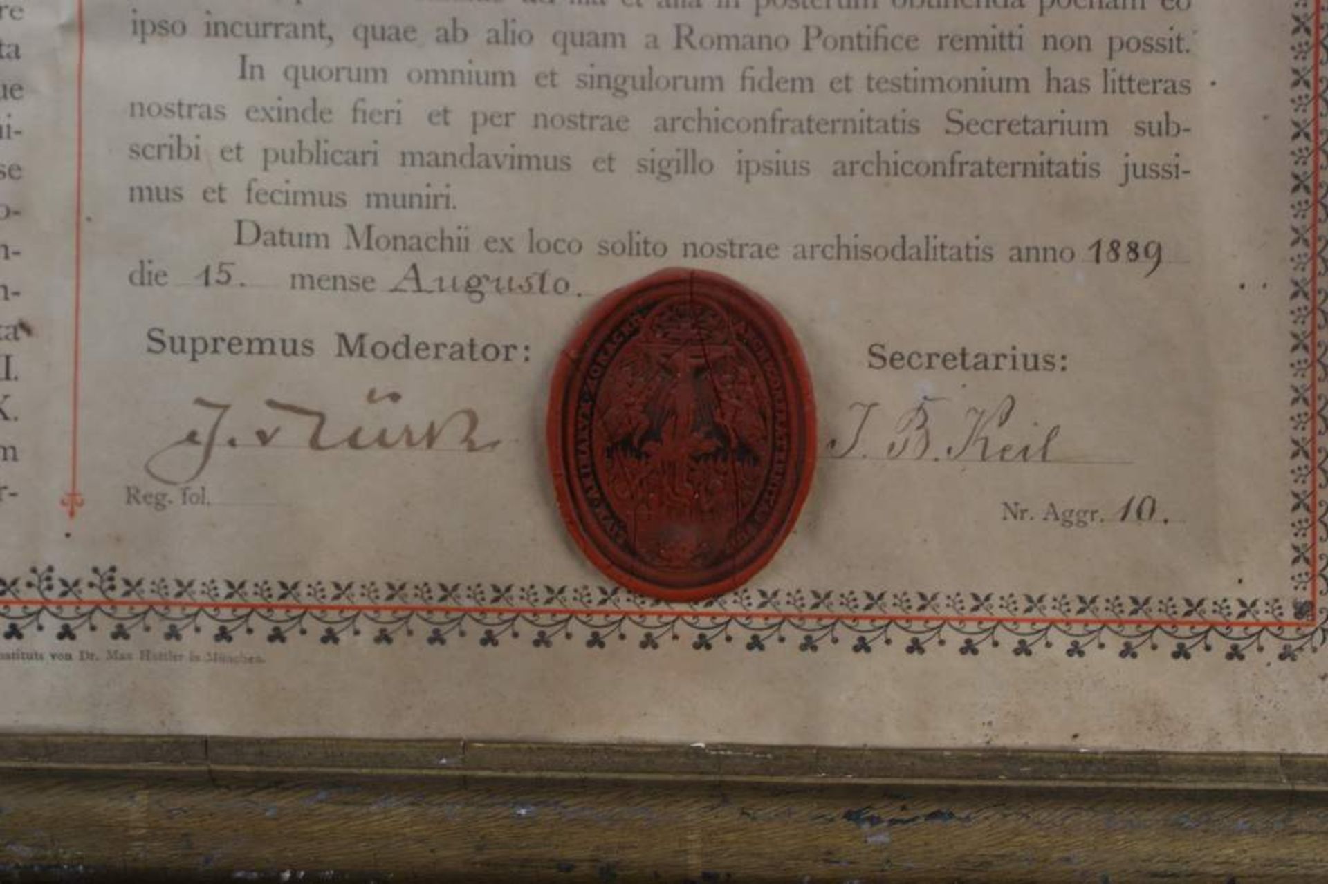 PAAR BIEDERMEIER RAHMENHolz geschnitzt und gefasst, Bildnis mit Stempel und Bezeichnung, min. - Bild 3 aus 6