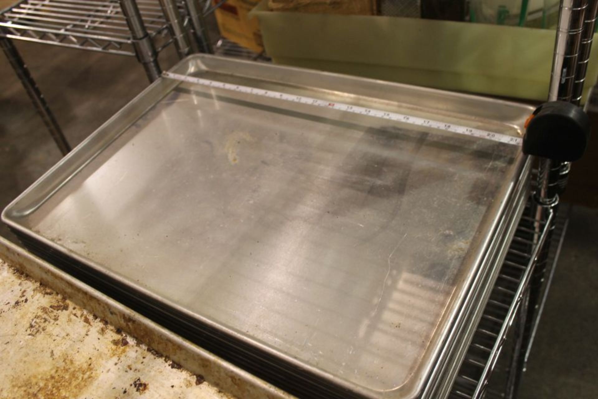 15" x 21" Aluminum Sheet Pans - Lot of 15 - Used