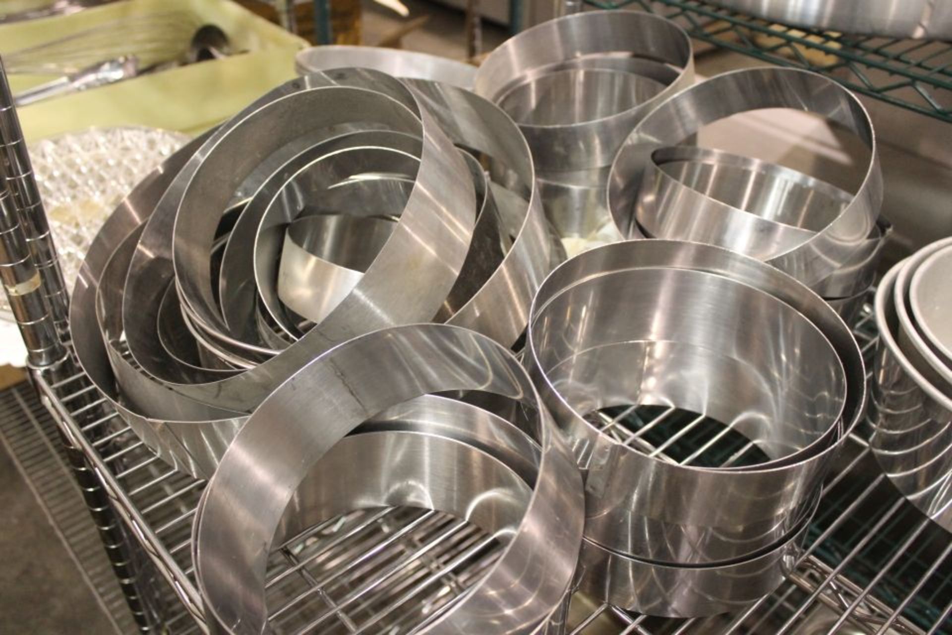 Stainless Ring Molds - 1 Lot