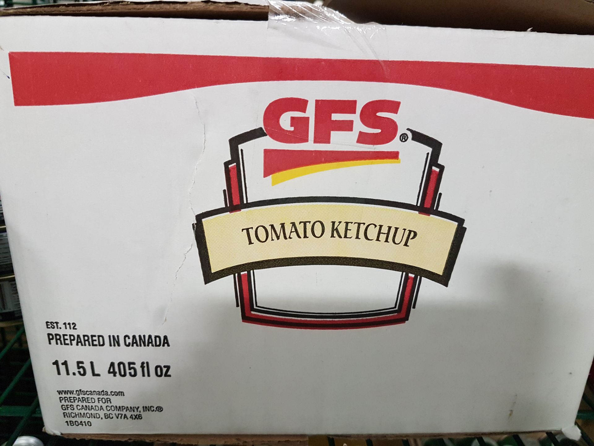 GFS Tomato Ketchup Volpak - 1 x 11.5KG