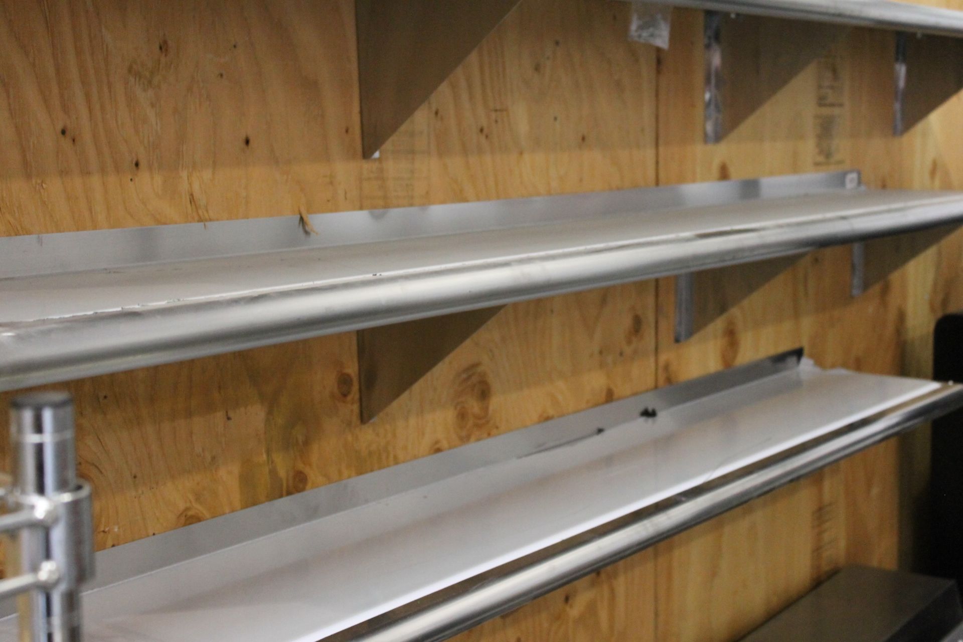 84" x 12" Stainless Steel Wall Shelf