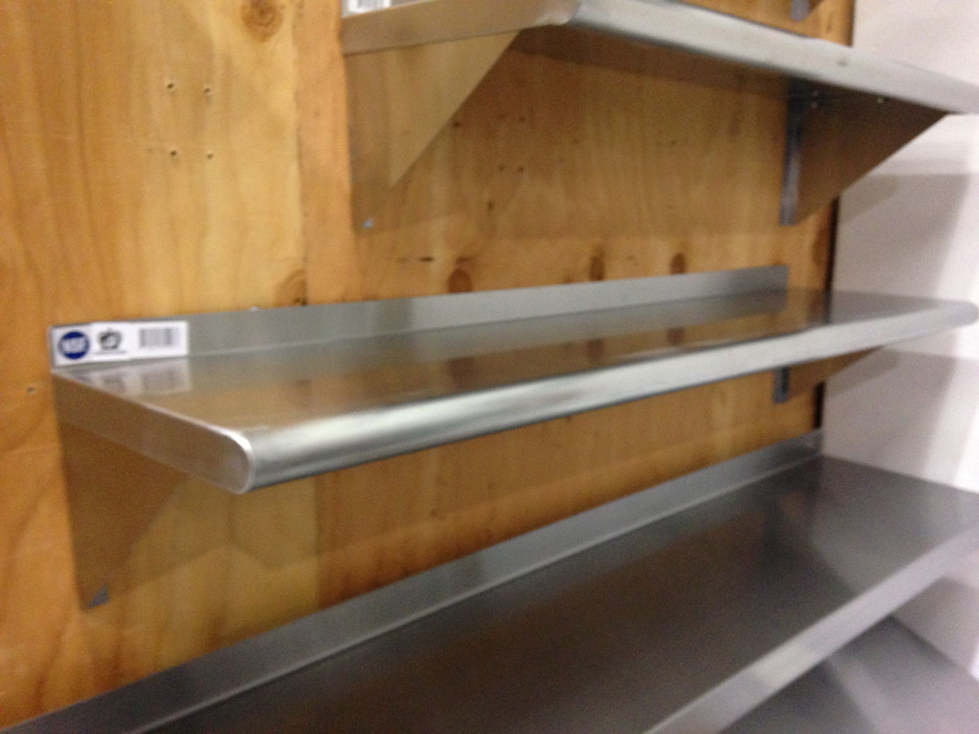 36" x 12" Stainless Steel Wall Shelf