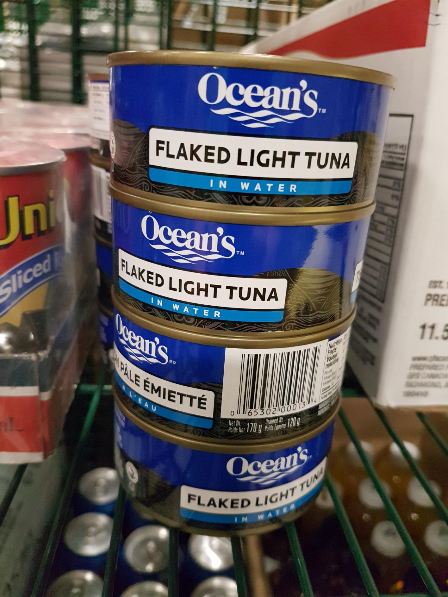 Ocean's Flaked Light Tuna - 24 x 170GR Cans