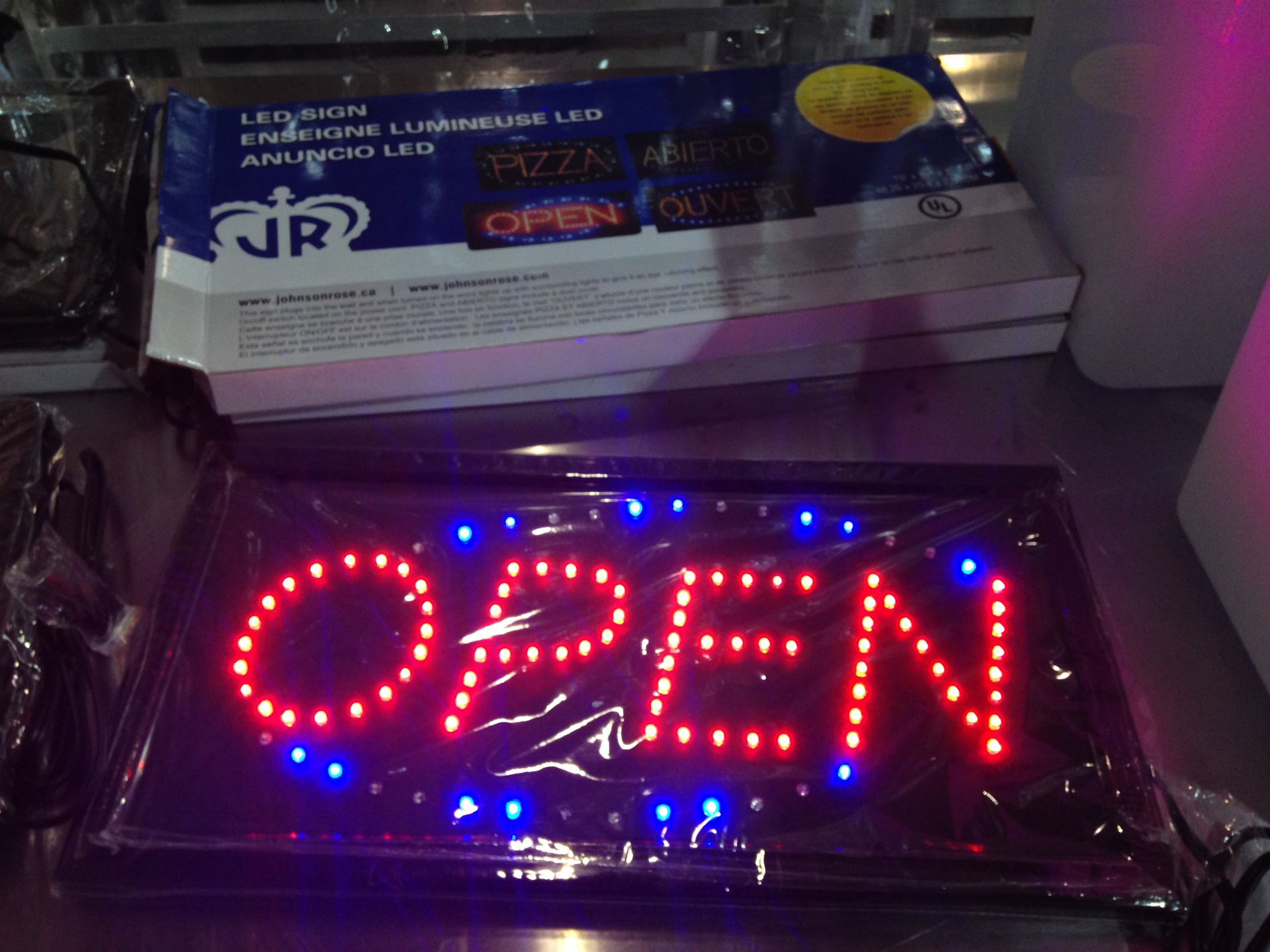 LED Open Sign