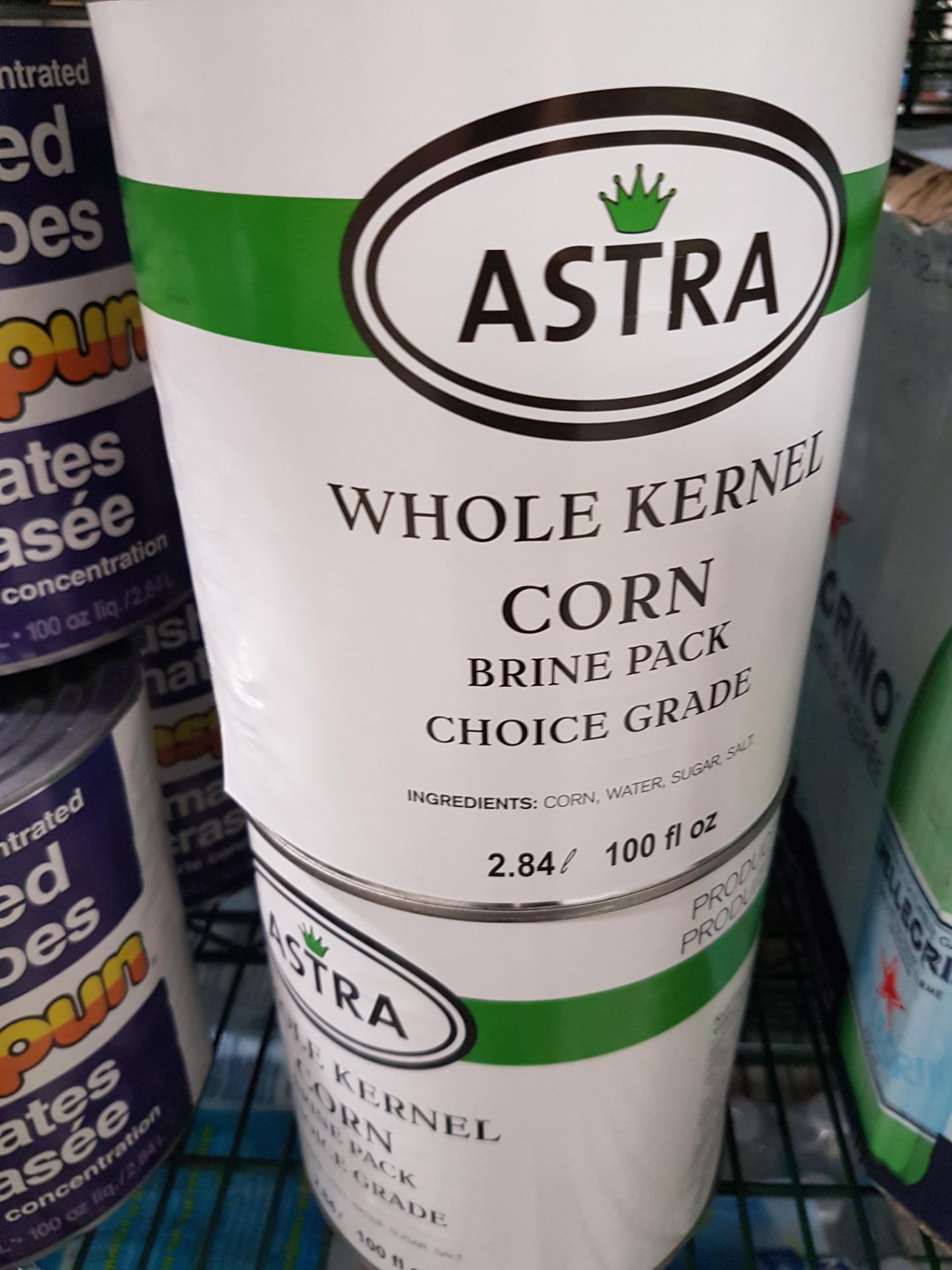 Whole Kernel Corn - 6 x 2.84LT