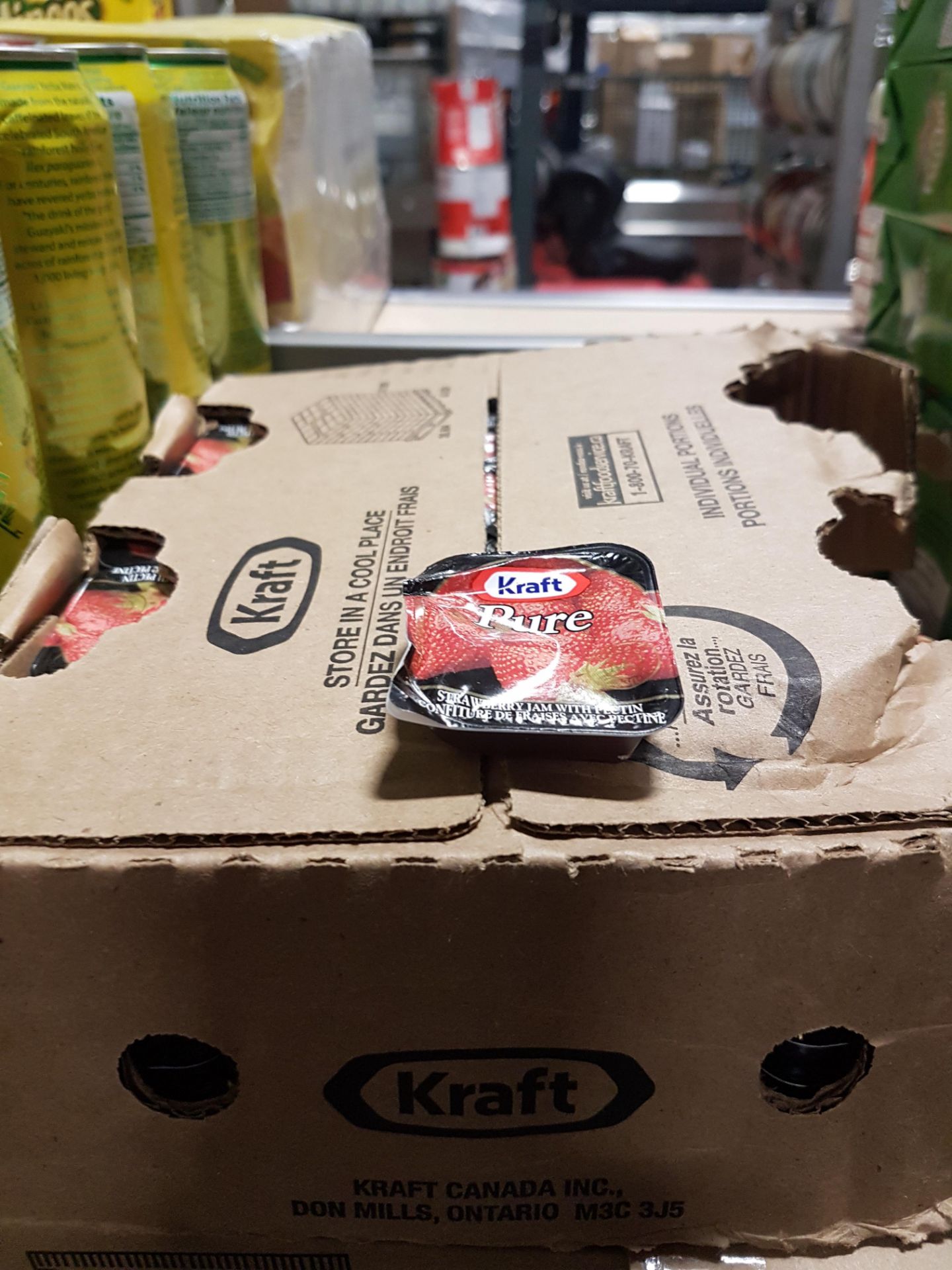 Kraft Strawberry Jam Portions - 1 Box