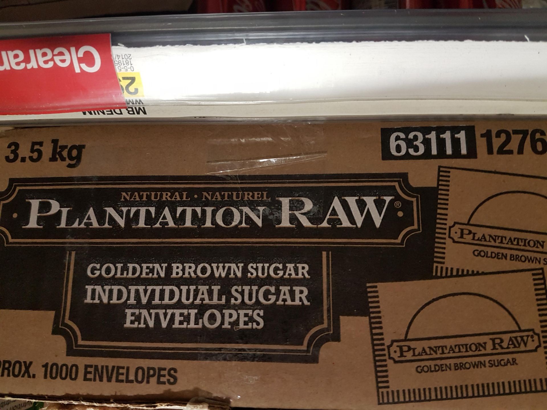 Plantation Raw Sugar Packets - 1 Case