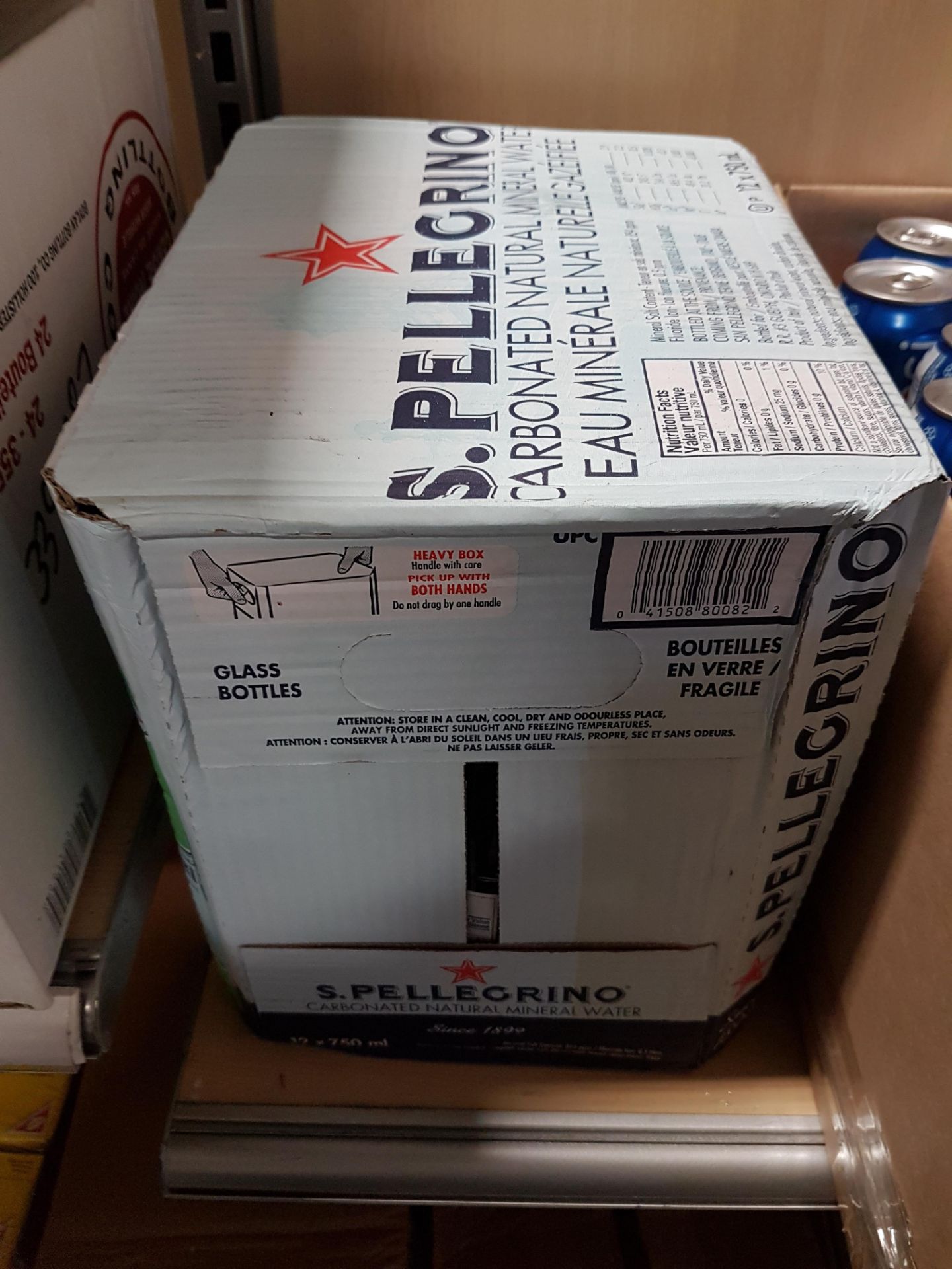 San Pellegrino Water - 11 x750ML Bottles