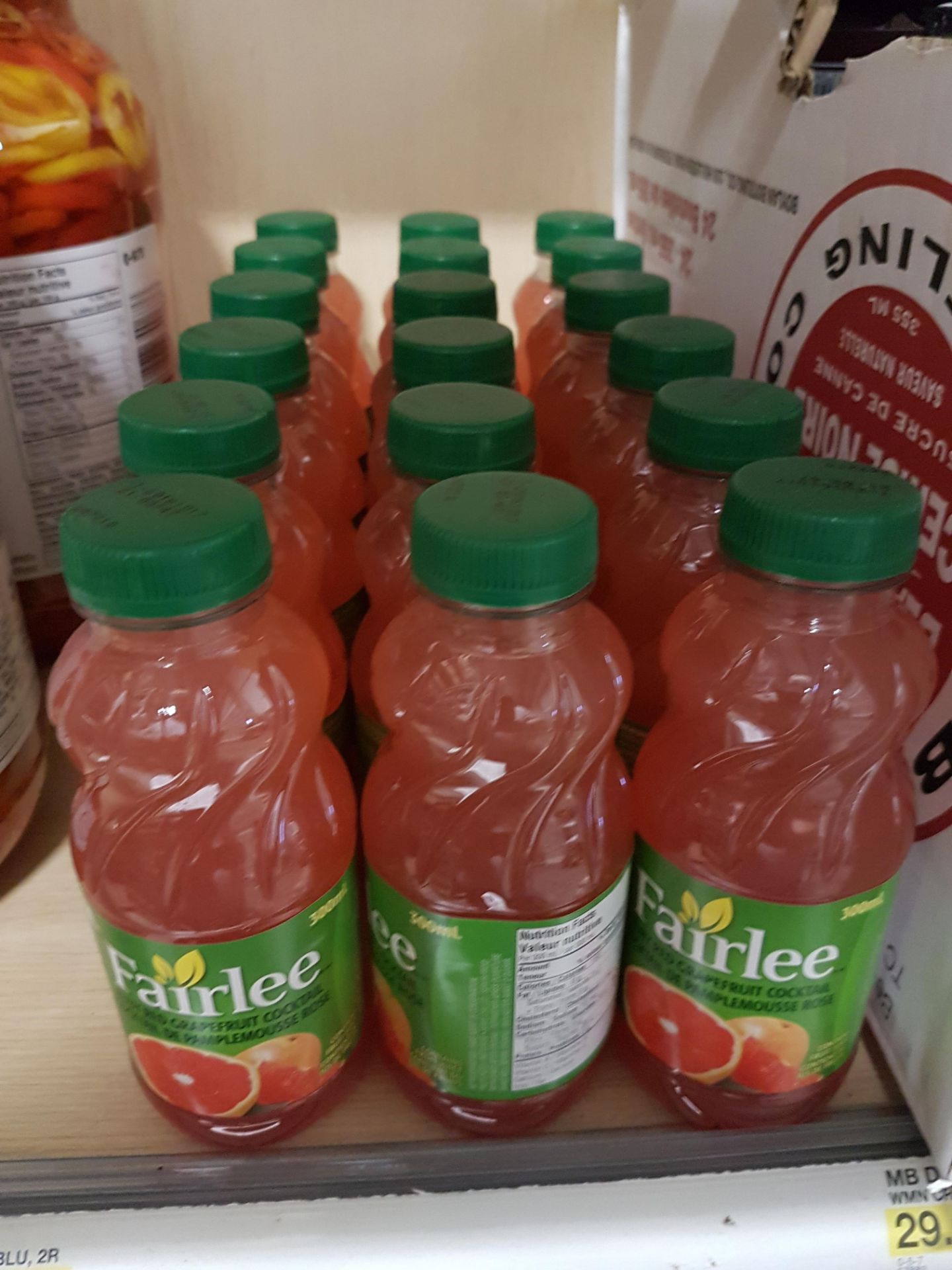 Fairlee Ruby Red Grapefruit Cocktail - 18 x 300ML Bottles