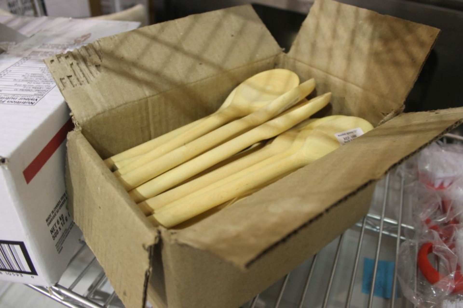 9.5" Wooden Spoons - Box of 36