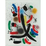 Joan Miró (Barcelona,1893 - Palma de Mallorca 1983) Lithograph. Signed in pencil and numbered H.C.