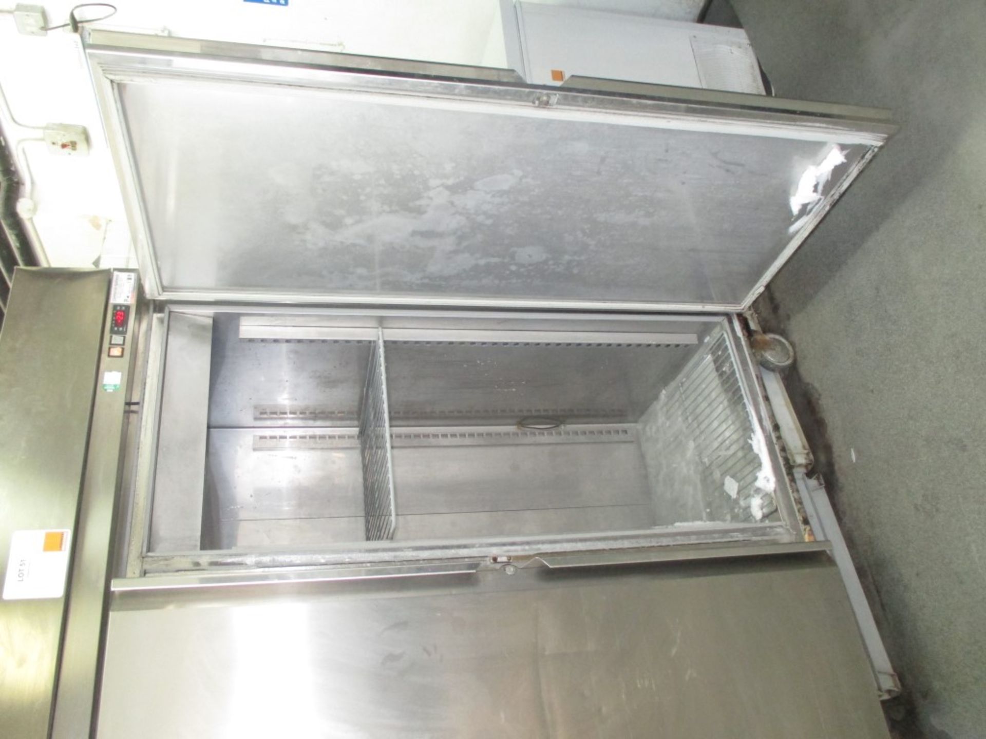 ELECTROLUX - stainless steel clad double door vertical freezer - 1430 mm (w) - Image 2 of 2