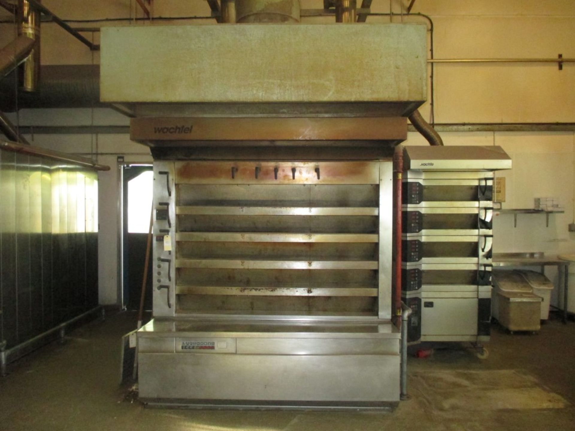 WACHTEL COLUMBUS 5 Deck gas oven with steam injectors.  Model E520/180M Eco. Deck width 1800mm and - Image 2 of 3