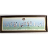 Gren Cartoon Glamorgan C.C.C. signed