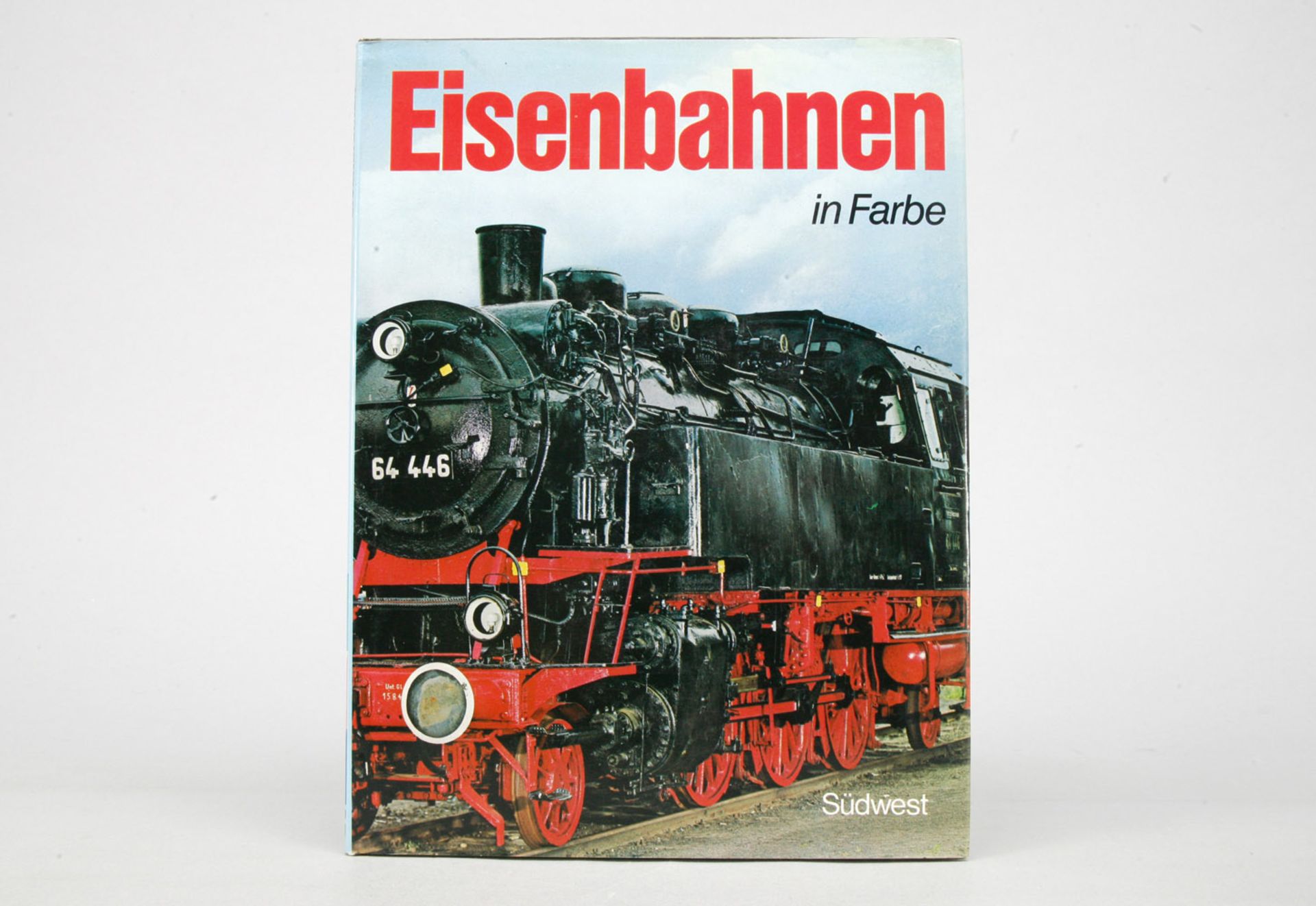 Buch "Eisenbahnen in Farbe", 1977, 1. Aufl., Südwest Verlag, 96 S., farbig bebildert, im