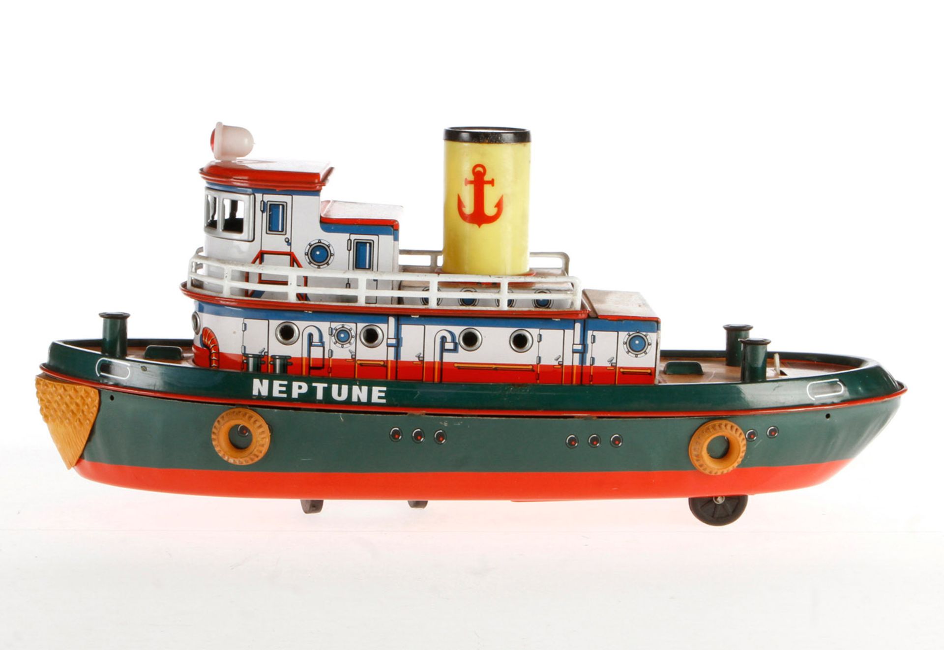 TM Blechboot "Neptune" Nr. 17521, Japan, Blech, batteriebetr., L 36