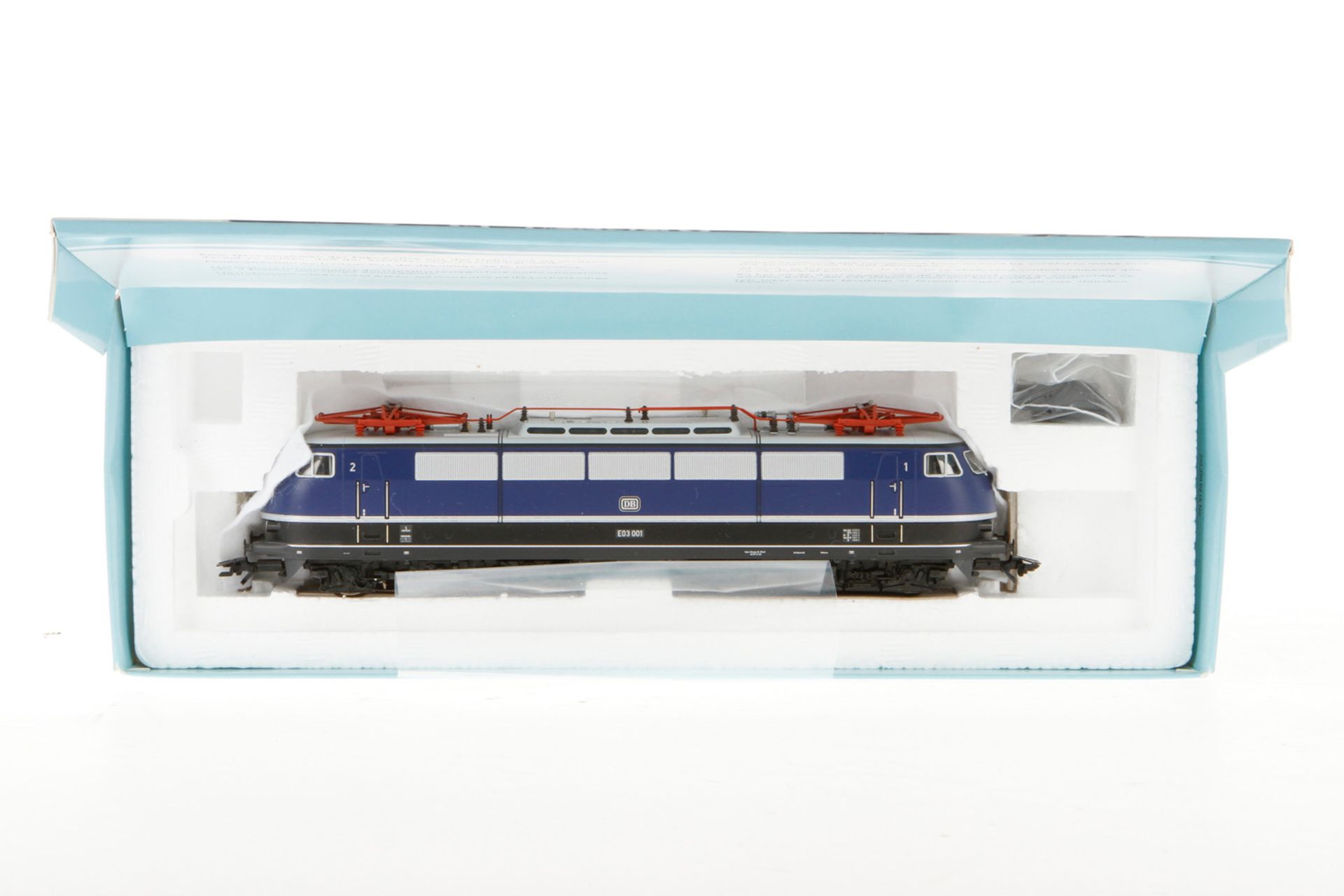 Märklin DB E-Lok E 03 001, Nr. 37578, S H0, Guss/Kunststoff, blau,  2 STA, Mfx Decoder, Länge 22 cm,