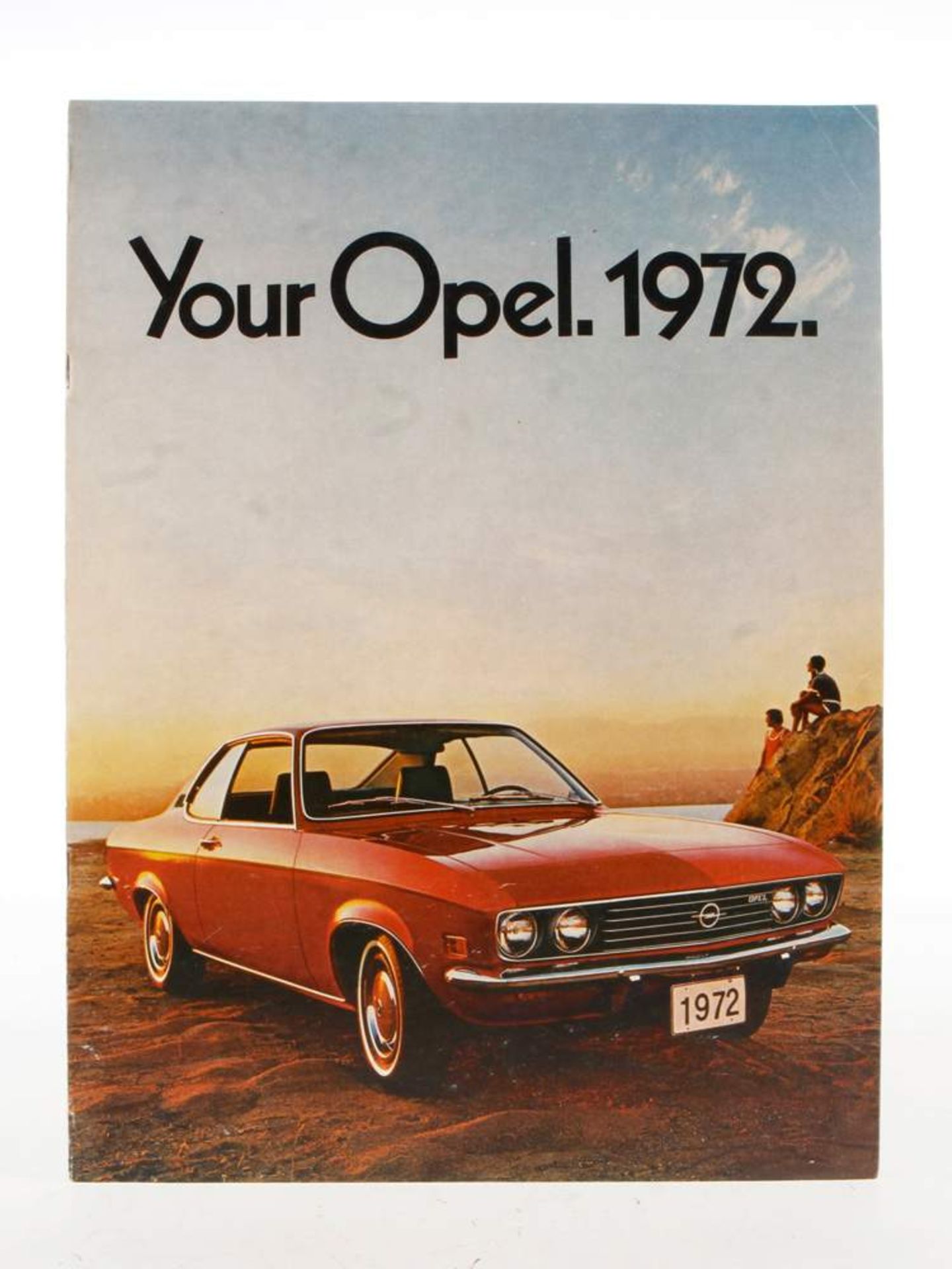 Opel Prospekt "Your Opel 1972", Printed in USA, englisch, farbig