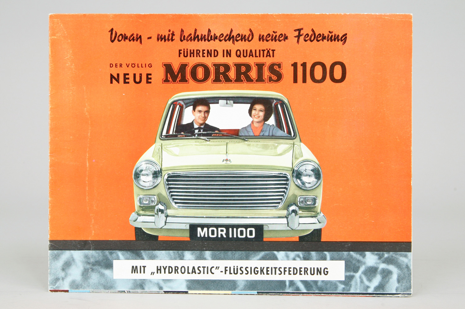 Werbeprospekt "Morris 1100" @ 1962, Nr. 23/234, deutsch